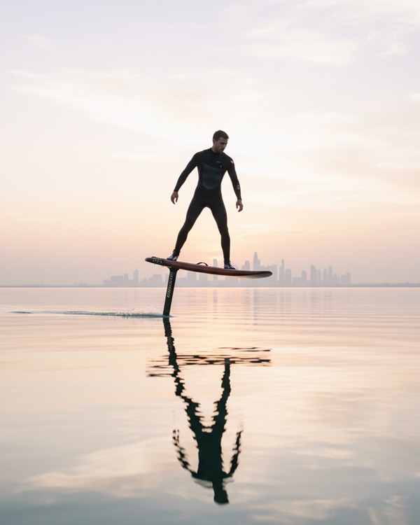 Watersport moment in Dubai