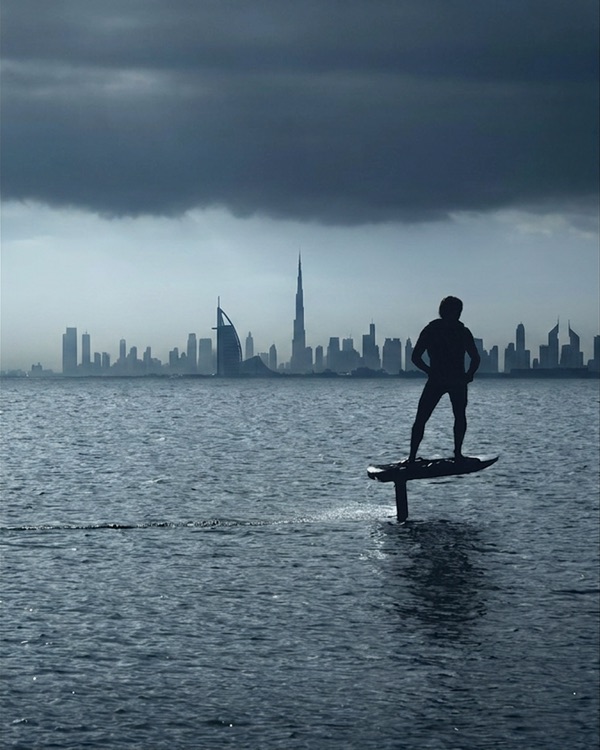 Watersport moment in Dubai