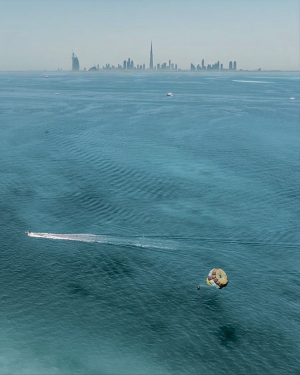 Watersport moment in Dubai
